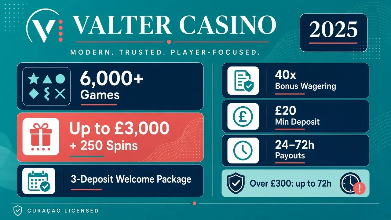 Valter non gamstop casino